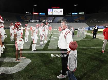 Thumbnail 3 in Mater Dei vs. St. John Bosco (Post Game) photogallery.