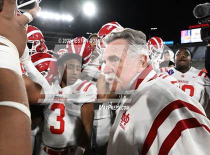 Thumbnail 1 in Mater Dei vs. St. John Bosco (Post Game) photogallery.