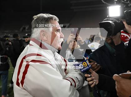 Thumbnail 1 in Mater Dei vs. St. John Bosco (Post Game) photogallery.