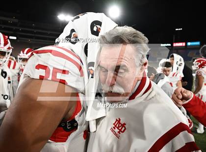 Thumbnail 3 in Mater Dei vs. St. John Bosco (Post Game) photogallery.
