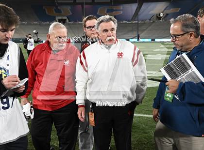 Thumbnail 3 in Mater Dei vs. St. John Bosco (Post Game) photogallery.