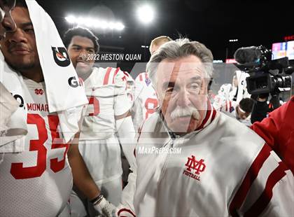 Thumbnail 2 in Mater Dei vs. St. John Bosco (Post Game) photogallery.