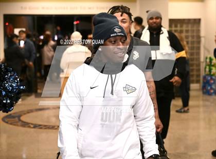 Thumbnail 2 in Mater Dei vs. St. John Bosco (Post Game) photogallery.