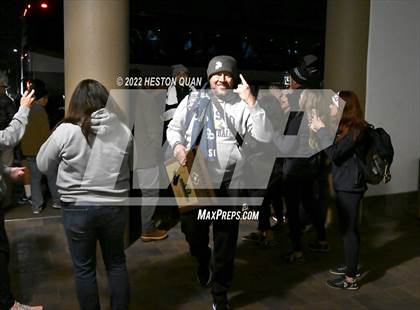 Thumbnail 3 in Mater Dei vs. St. John Bosco (Post Game) photogallery.