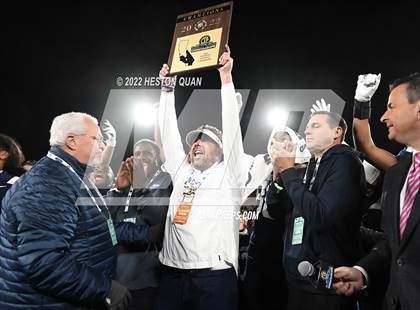 Thumbnail 2 in Mater Dei vs. St. John Bosco (Post Game) photogallery.