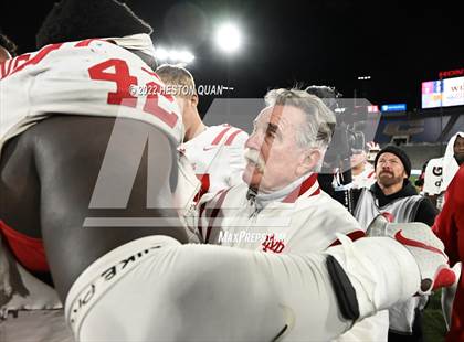 Thumbnail 2 in Mater Dei vs. St. John Bosco (Post Game) photogallery.