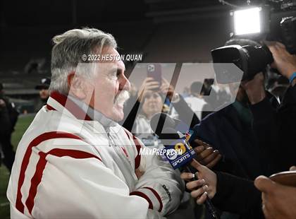 Thumbnail 3 in Mater Dei vs. St. John Bosco (Post Game) photogallery.