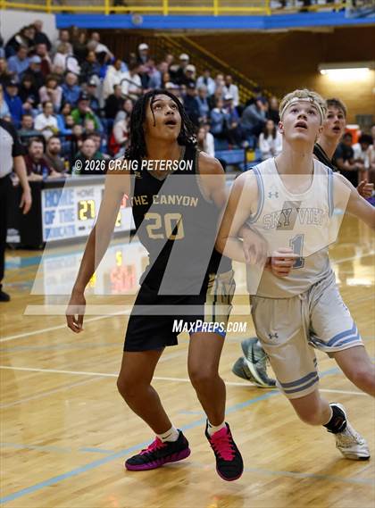 Thumbnail 1 in Sky View vs Snow Canyon (UHSAA 4A Second Round) photogallery.