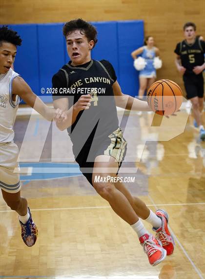 Thumbnail 3 in Sky View vs Snow Canyon (UHSAA 4A Second Round) photogallery.