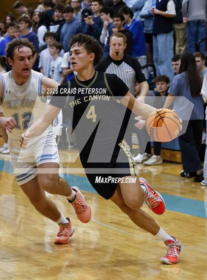Thumbnail 3 in Sky View vs Snow Canyon (UHSAA 4A Second Round) photogallery.