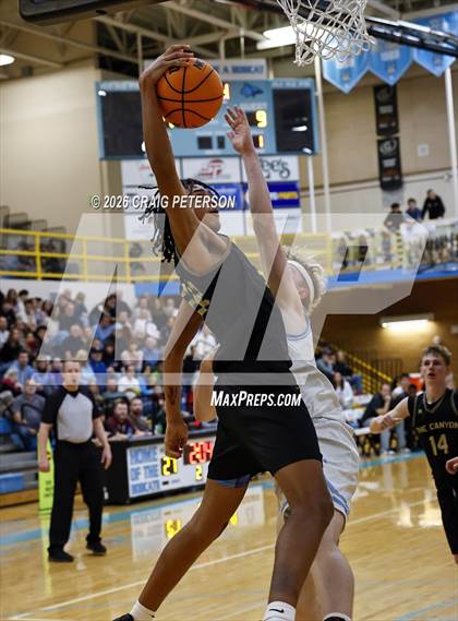 Thumbnail 2 in Sky View vs Snow Canyon (UHSAA 4A Second Round) photogallery.