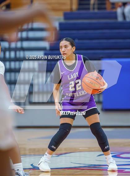 Thumbnail 2 in Mansfield Timberview vs. San Marcos (Allen Hoopfest Basketball Tournament) photogallery.