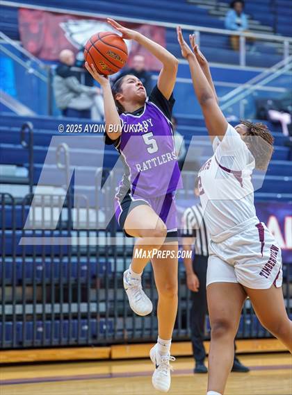 Thumbnail 2 in Mansfield Timberview vs. San Marcos (Allen Hoopfest Basketball Tournament) photogallery.