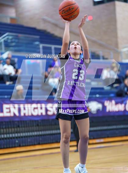 Thumbnail 2 in Mansfield Timberview vs. San Marcos (Allen Hoopfest Basketball Tournament) photogallery.