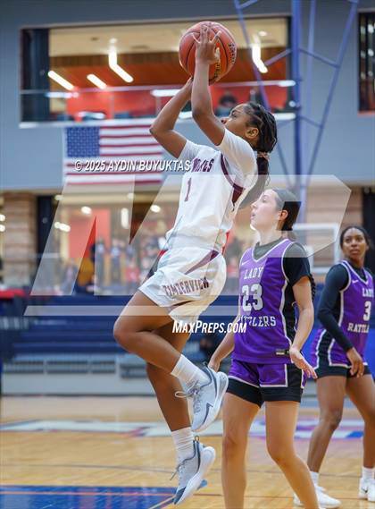 Thumbnail 2 in Mansfield Timberview vs. San Marcos (Allen Hoopfest Basketball Tournament) photogallery.