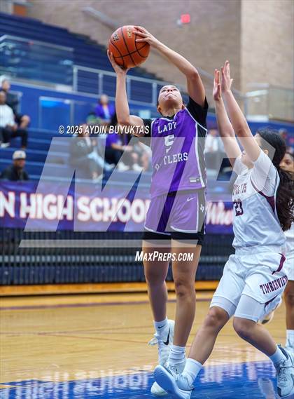 Thumbnail 2 in Mansfield Timberview vs. San Marcos (Allen Hoopfest Basketball Tournament) photogallery.