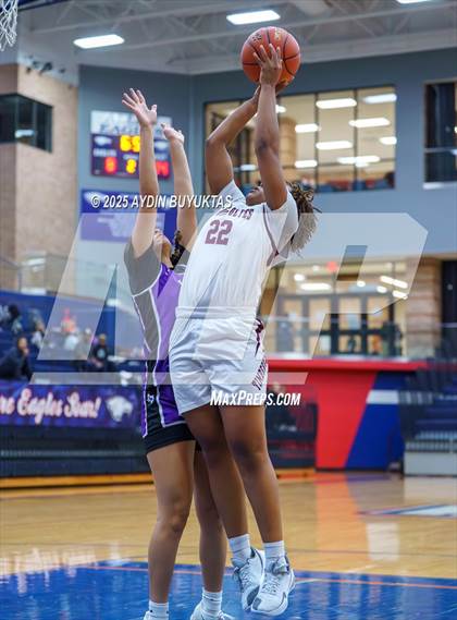 Thumbnail 2 in Mansfield Timberview vs. San Marcos (Allen Hoopfest Basketball Tournament) photogallery.