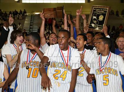 Thumbnail 3 in LACES vs. View Park Prep (CIF LACS Final) photogallery.