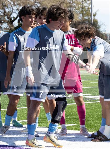 Thumbnail 3 in Menlo School vs. Hillsdale (CIF CCS D2 Boys Soccer Final) photogallery.