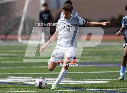 Thumbnail 3 in Menlo School vs. Hillsdale (CIF CCS D2 Boys Soccer Final) photogallery.