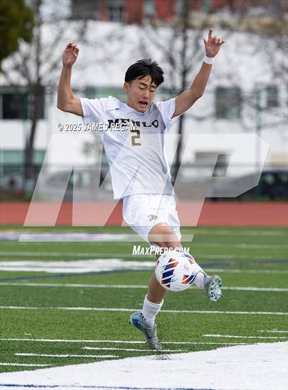 Thumbnail 2 in Menlo School vs. Hillsdale (CIF CCS D2 Boys Soccer Final) photogallery.