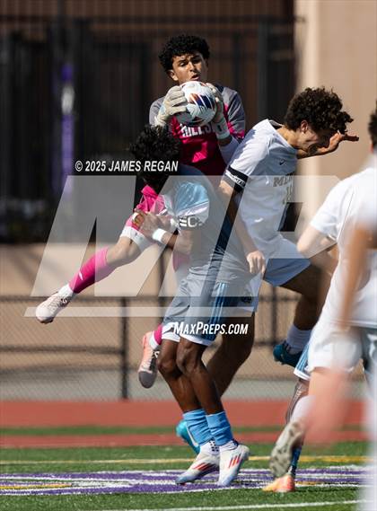 Thumbnail 1 in Menlo School vs. Hillsdale (CIF CCS D2 Boys Soccer Final) photogallery.