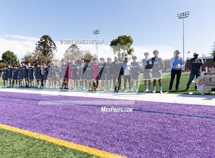 Thumbnail 3 in Menlo School vs. Hillsdale (CIF CCS D2 Boys Soccer Final) photogallery.