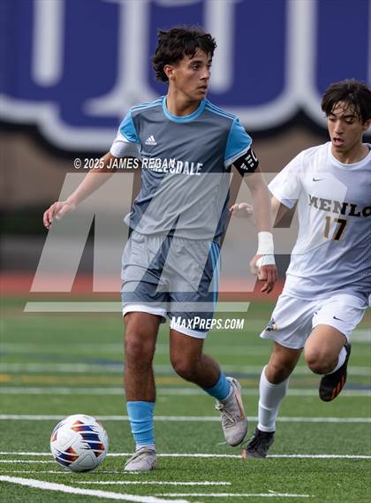Thumbnail 1 in Menlo School vs. Hillsdale (CIF CCS D2 Boys Soccer Final) photogallery.