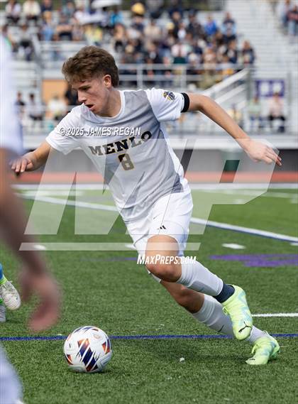 Thumbnail 2 in Menlo School vs. Hillsdale (CIF CCS D2 Boys Soccer Final) photogallery.