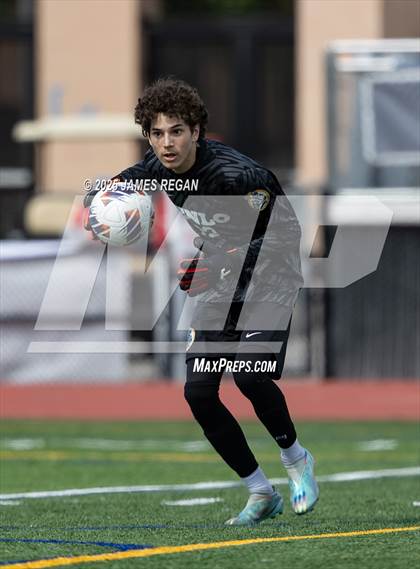 Thumbnail 1 in Menlo School vs. Hillsdale (CIF CCS D2 Boys Soccer Final) photogallery.