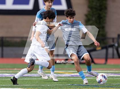 Thumbnail 1 in Menlo School vs. Hillsdale (CIF CCS D2 Boys Soccer Final) photogallery.