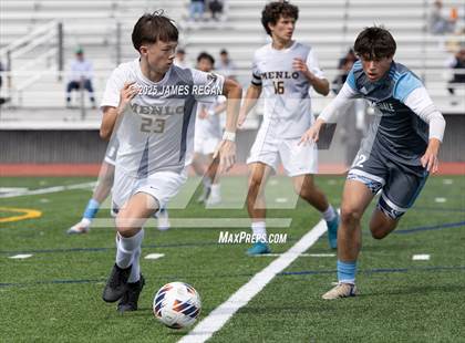 Thumbnail 3 in Menlo School vs. Hillsdale (CIF CCS D2 Boys Soccer Final) photogallery.