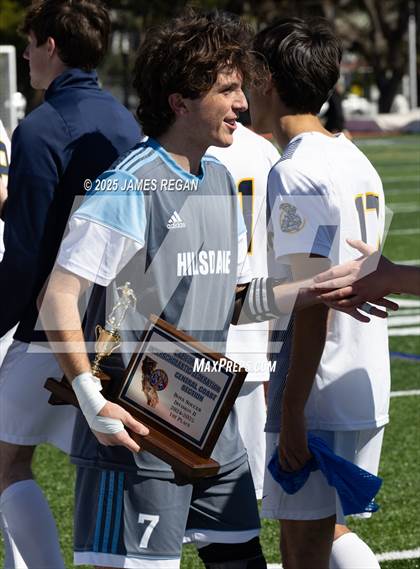Thumbnail 3 in Menlo School vs. Hillsdale (CIF CCS D2 Boys Soccer Final) photogallery.