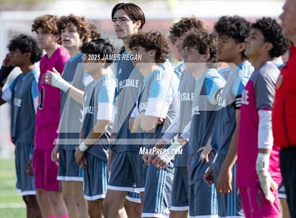 Thumbnail 2 in Menlo School vs. Hillsdale (CIF CCS D2 Boys Soccer Final) photogallery.
