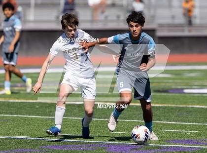Thumbnail 1 in Menlo School vs. Hillsdale (CIF CCS D2 Boys Soccer Final) photogallery.