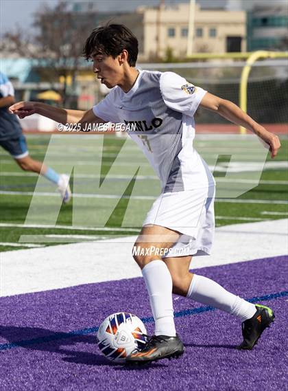 Thumbnail 2 in Menlo School vs. Hillsdale (CIF CCS D2 Boys Soccer Final) photogallery.