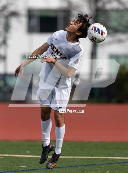 Thumbnail 3 in Menlo School vs. Hillsdale (CIF CCS D2 Boys Soccer Final) photogallery.