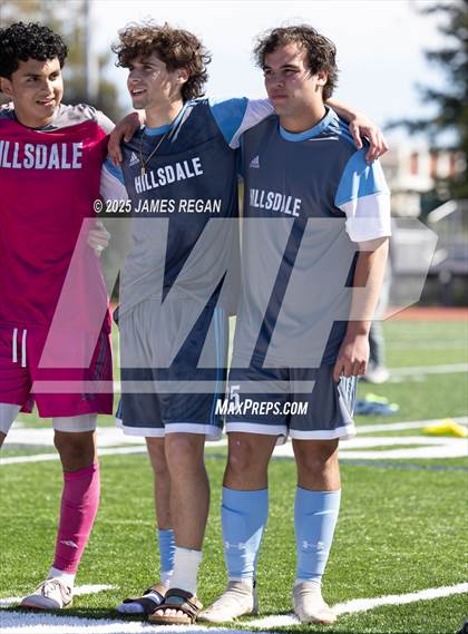 Thumbnail 1 in Menlo School vs. Hillsdale (CIF CCS D2 Boys Soccer Final) photogallery.
