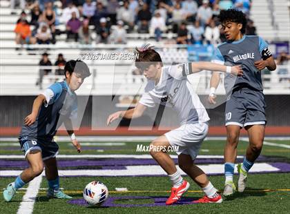 Thumbnail 1 in Menlo School vs. Hillsdale (CIF CCS D2 Boys Soccer Final) photogallery.