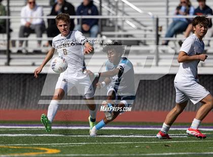Thumbnail 3 in Menlo School vs. Hillsdale (CIF CCS D2 Boys Soccer Final) photogallery.