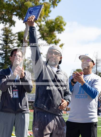 Thumbnail 2 in Menlo School vs. Hillsdale (CIF CCS D2 Boys Soccer Final) photogallery.