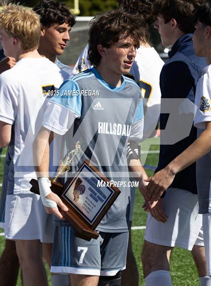 Thumbnail 2 in Menlo School vs. Hillsdale (CIF CCS D2 Boys Soccer Final) photogallery.