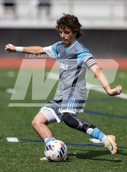 Thumbnail 2 in Menlo School vs. Hillsdale (CIF CCS D2 Boys Soccer Final) photogallery.