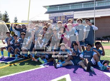 Thumbnail 2 in Menlo School vs. Hillsdale (CIF CCS D2 Boys Soccer Final) photogallery.