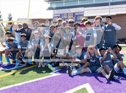 Thumbnail 1 in Menlo School vs. Hillsdale (CIF CCS D2 Boys Soccer Final) photogallery.