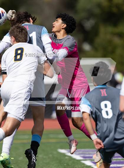 Thumbnail 1 in Menlo School vs. Hillsdale (CIF CCS D2 Boys Soccer Final) photogallery.