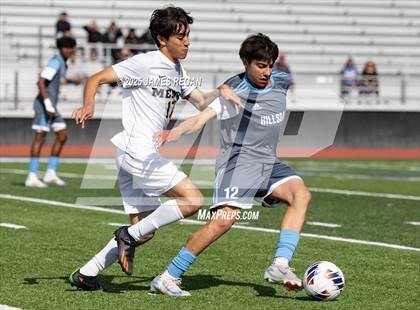 Thumbnail 3 in Menlo School vs. Hillsdale (CIF CCS D2 Boys Soccer Final) photogallery.