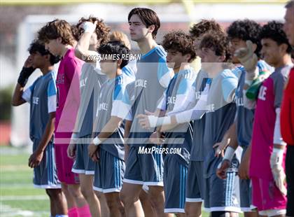 Thumbnail 3 in Menlo School vs. Hillsdale (CIF CCS D2 Boys Soccer Final) photogallery.