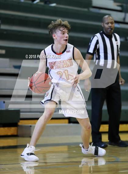 Thumbnail 2 in West Springfield vs. Washington-Lee (George Long Holiday Hoops Tournament) photogallery.