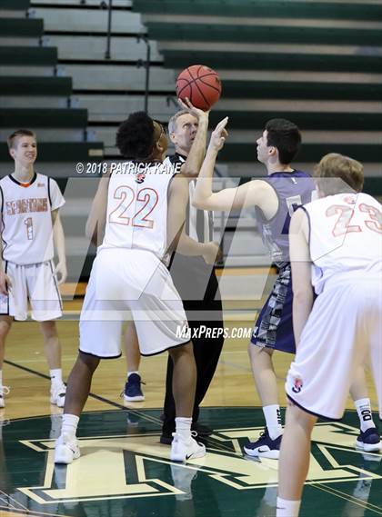 Thumbnail 2 in West Springfield vs. Washington-Lee (George Long Holiday Hoops Tournament) photogallery.